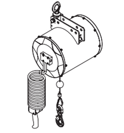 單繩氣動(dòng)平衡器LSB型（60kg~280kg）