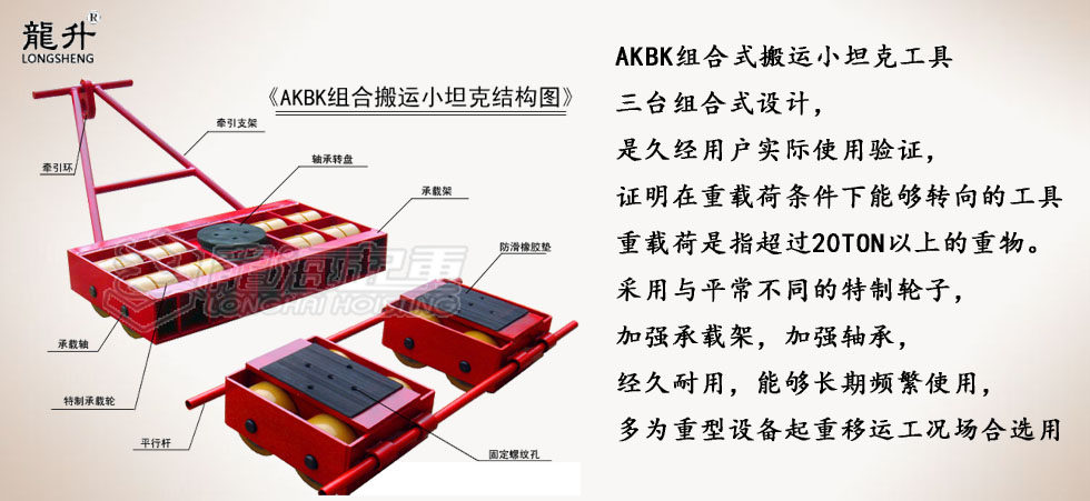 AKBK組合式搬運小坦克圖