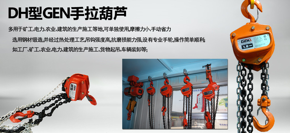 韓國DH型進(jìn)口手拉葫蘆圖