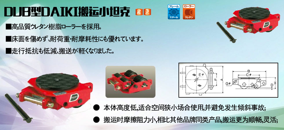日本DUB型進(jìn)口搬運坦克車圖