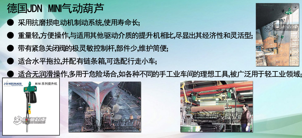 MINI型氣動葫蘆圖